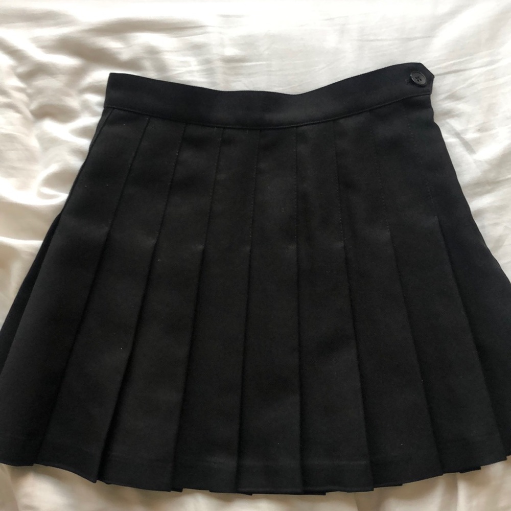 Black Tennis Skirt